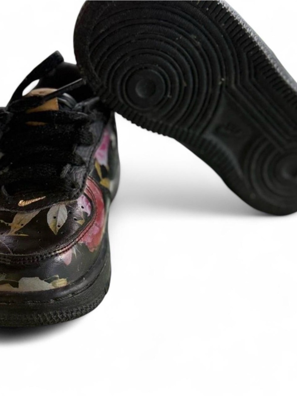 Nike Air Force 1 Floral Print Toddler 6C - Picture 2 of 2